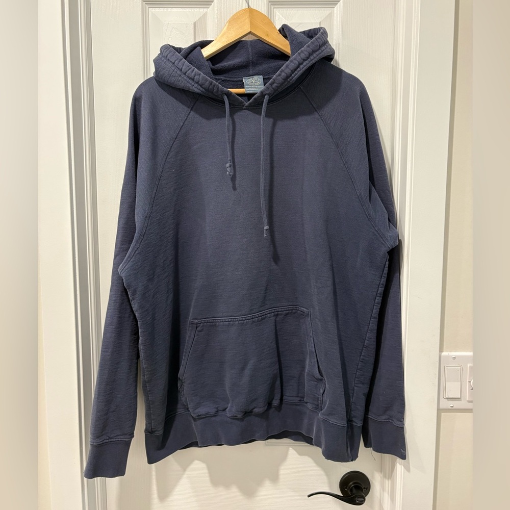 Vintage Made In Canada Deep Blue Men's Hoodie XL